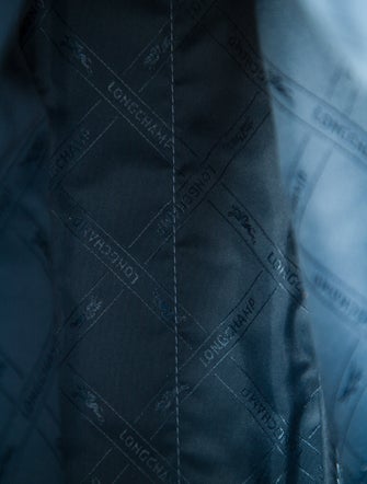 Longchamp Leather Top Handle Bag