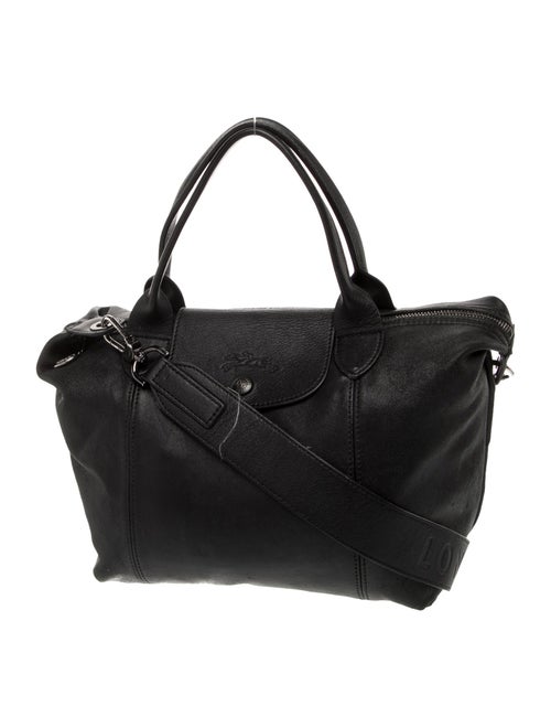 Longchamp Leather Top Handle Bag