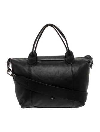 Longchamp Leather Top Handle Bag