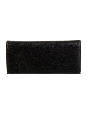 Longchamp Le Foulone Leather Continental Wallet