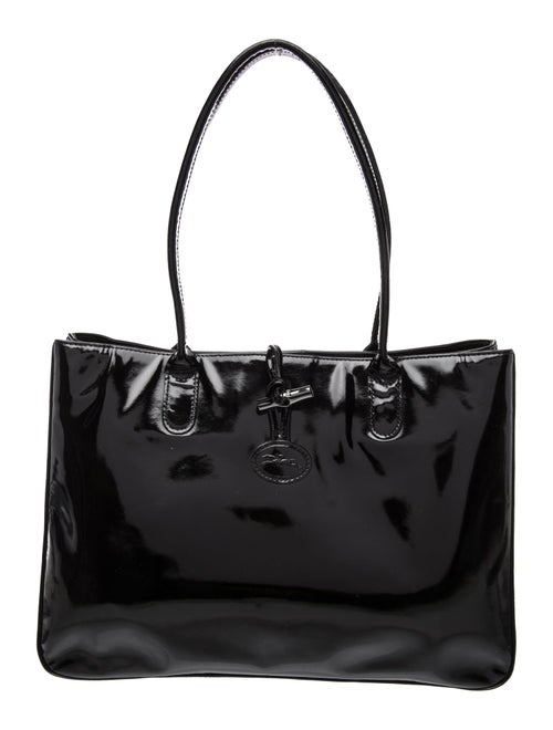 Longchamp Patent Leather Tote
