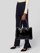 Longchamp Patent Leather Tote