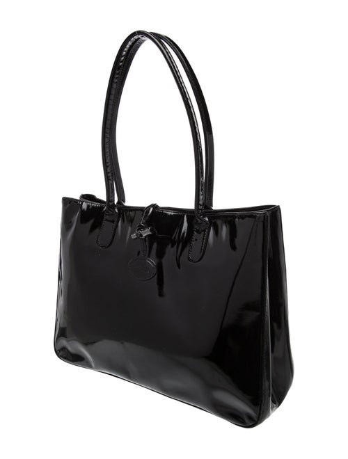 Longchamp Patent Leather Tote