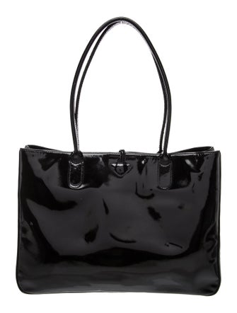 Longchamp Patent Leather Tote
