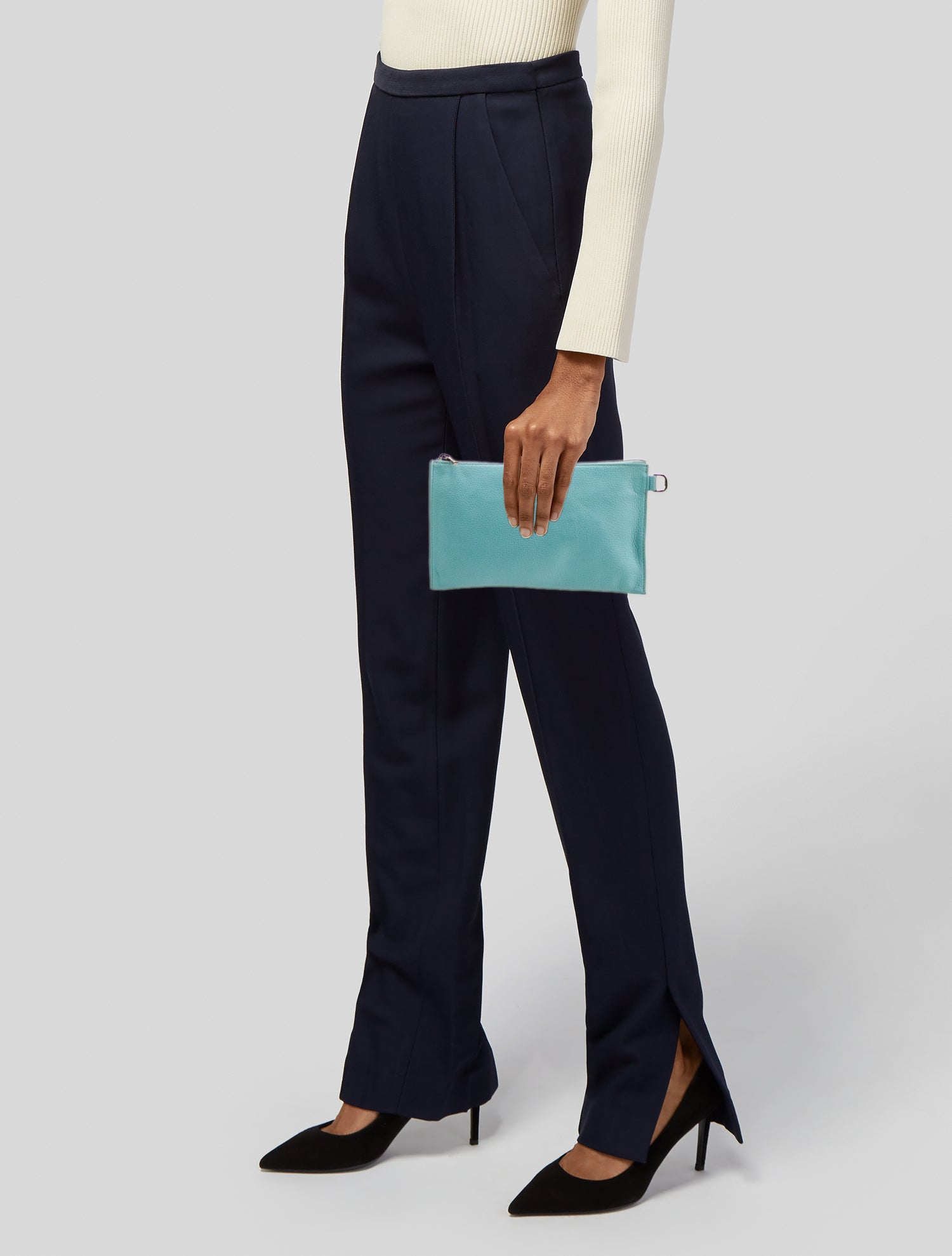 Longchamp Leather Clutch