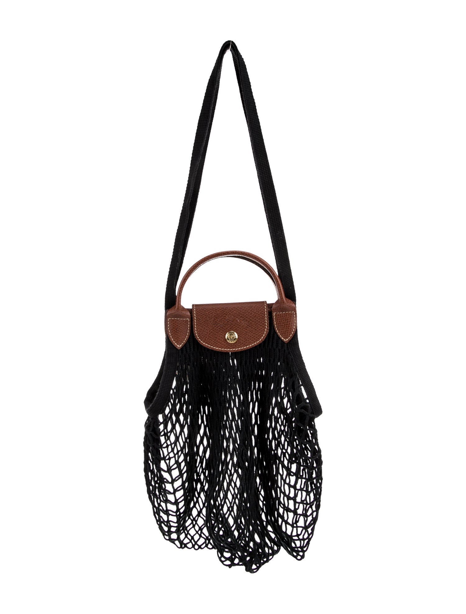 Longchamp x filt Mesh Top Handle Bag