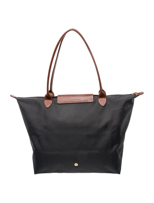 Longchamp Nylon Nylon Le Pliage "Shopping" Bag Large