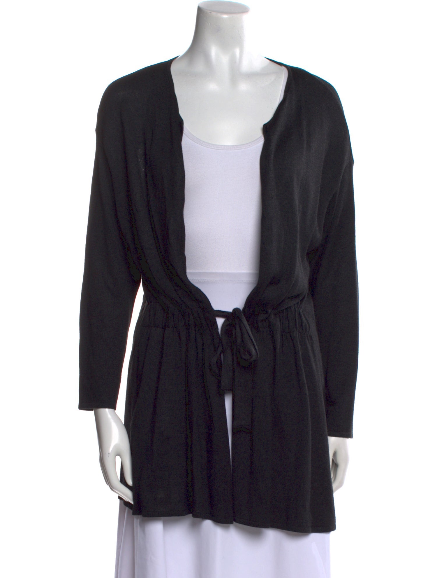 Longchamp Silk V-Neck Sweater