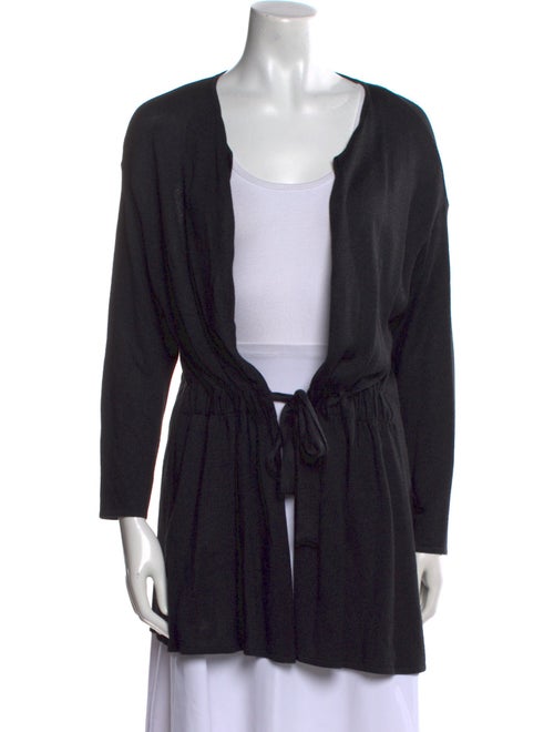 Longchamp Silk V-Neck Sweater