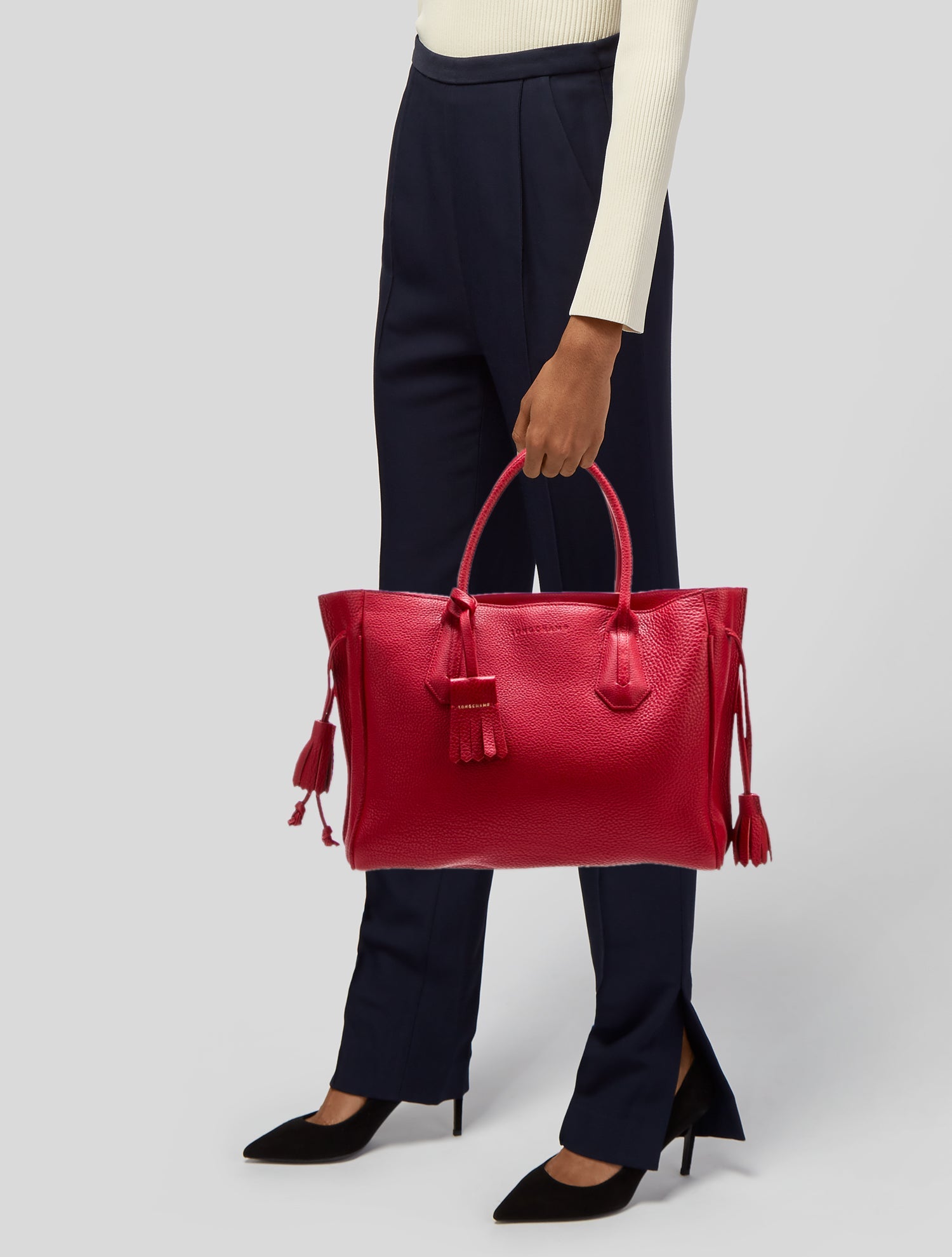 Longchamp Leather Tote