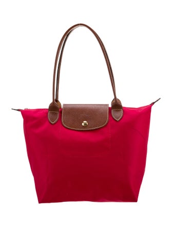 Longchamp Nylon Top Handle Bag
