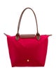 Longchamp Nylon Top Handle Bag
