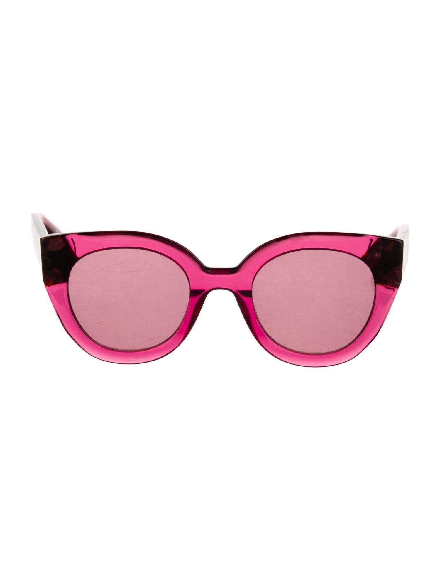 Longchamp Cat-Eye Tinted Sunglasses