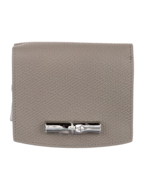 Longchamp Leather Compact Wallet
