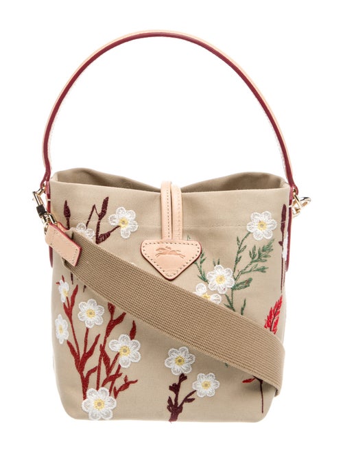 Longchamp Canvas Le Roseau XS