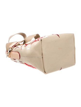 Longchamp Canvas Le Roseau XS