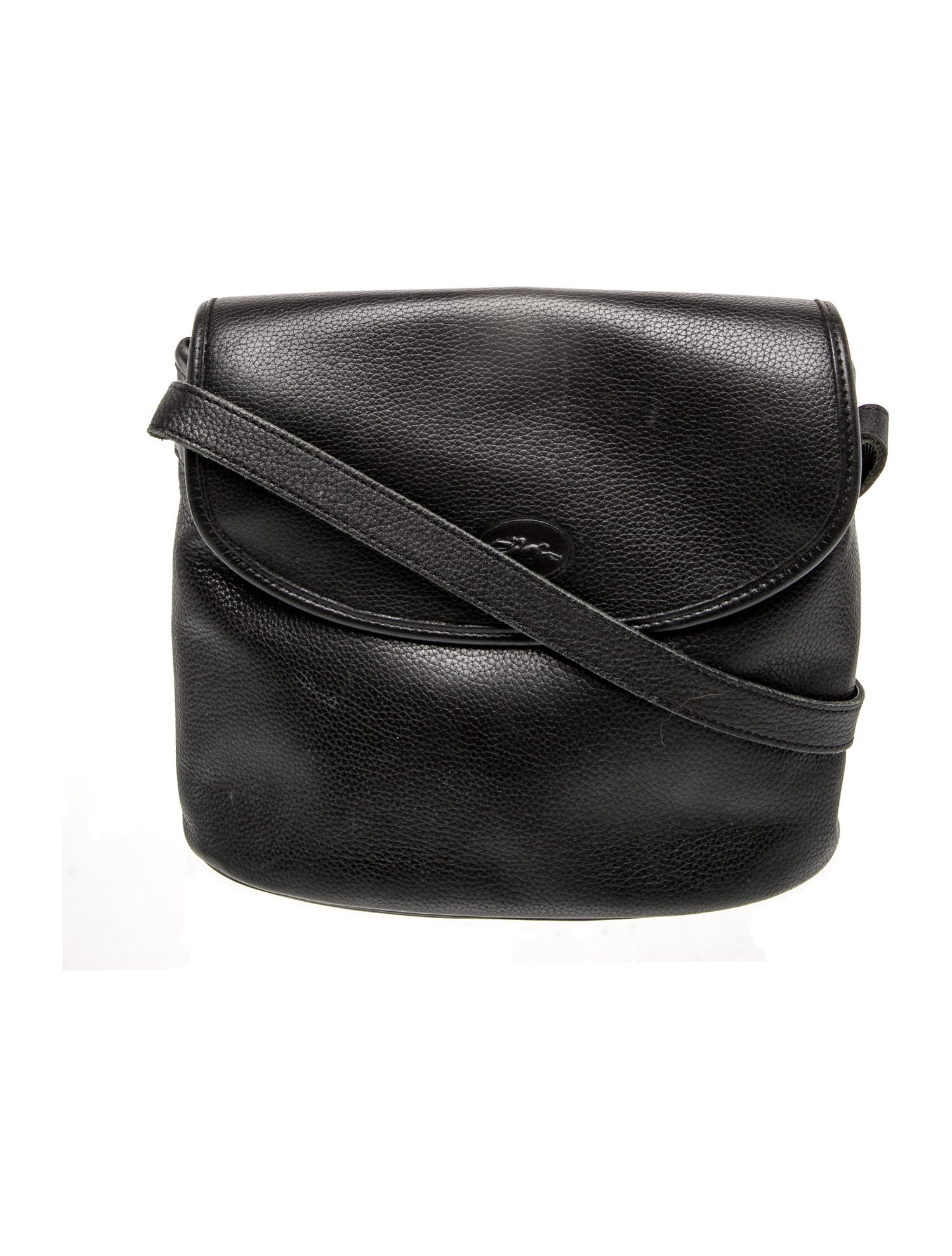 Longchamp Leather Crossbody Bag Vintage