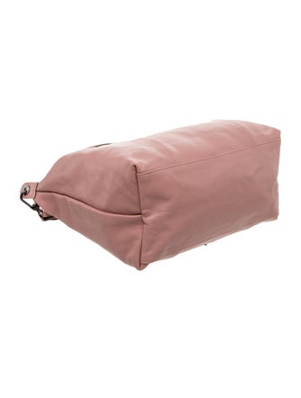 Longchamp Leather Top Handle Bag