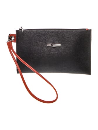 Longchamp Leather Clutch