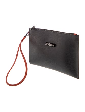 Longchamp Leather Clutch