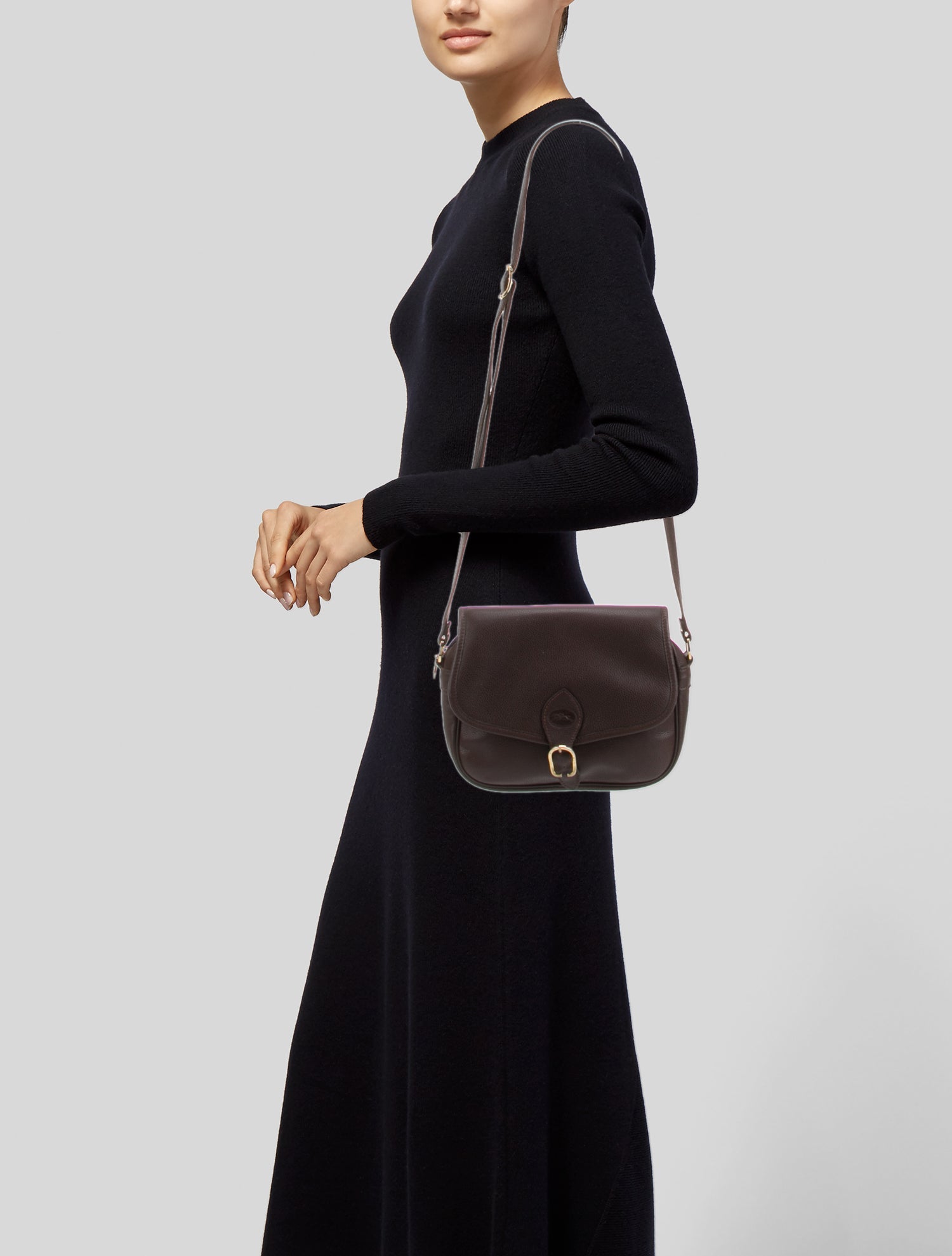 Longchamp Leather Crossbody Bag