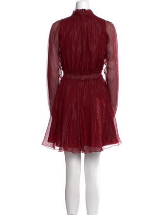 Longchamp Silk Mini Dress