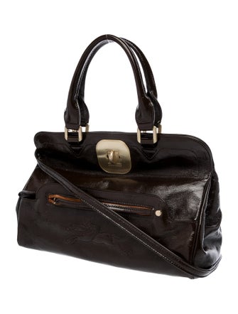 Longchamp Patent Leather Gatsby