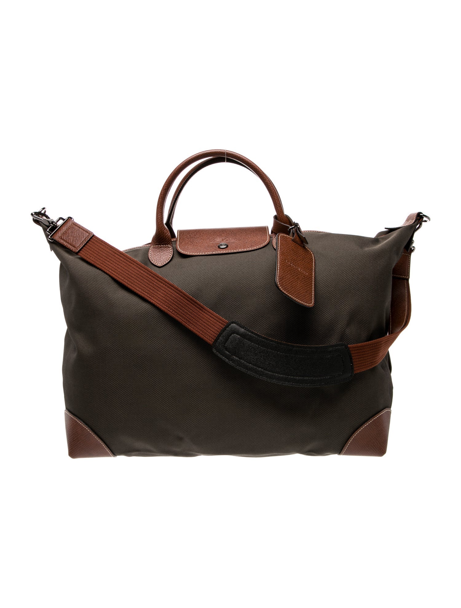Longchamp Canvas Weekender Bag