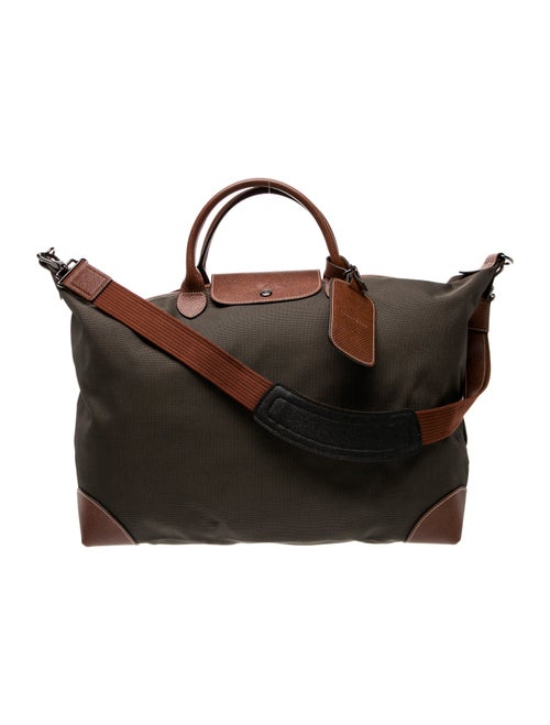 Longchamp Canvas Weekender Bag