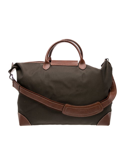 Longchamp Canvas Weekender Bag