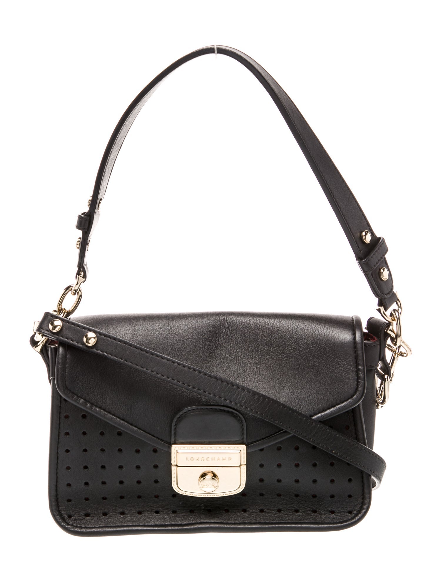 Longchamp Leather Shoulder Bag