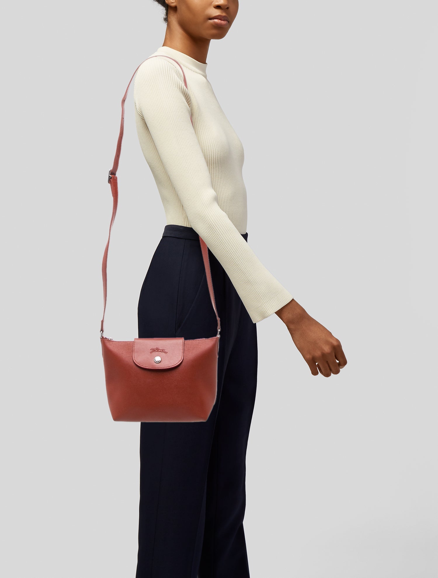 Longchamp Leather Shoulder Bag
