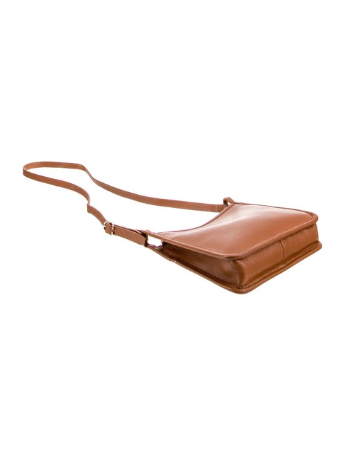 Longchamp Leather Messenger Bag