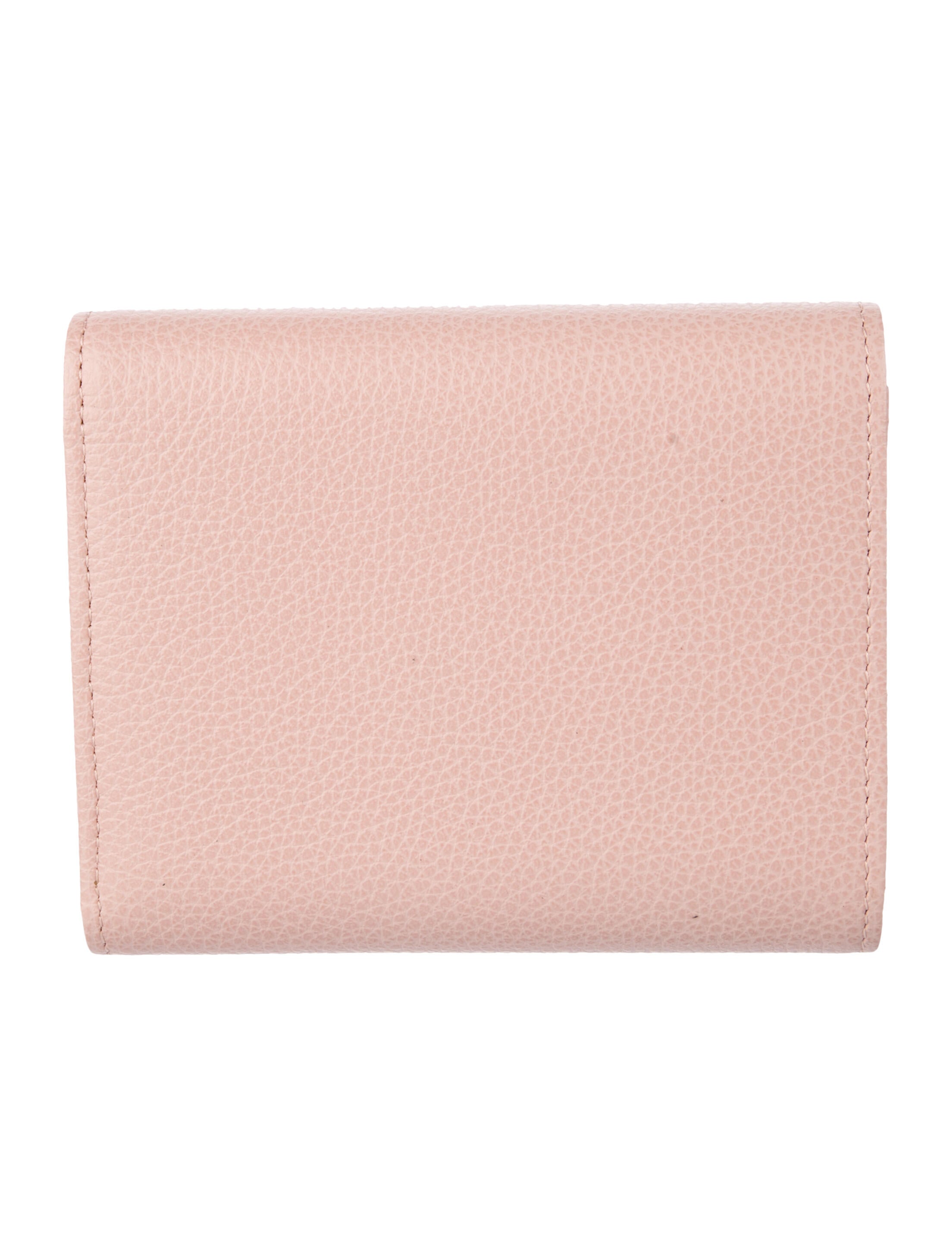Longchamp Leather Compact Wallet