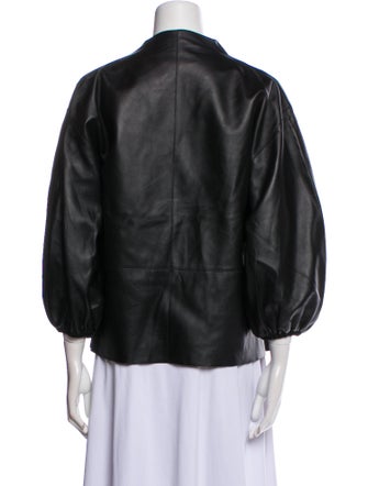 Longchamp Lamb Leather Jacket