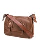 Longchamp Leather Messenger Bag