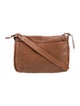 Longchamp Leather Messenger Bag