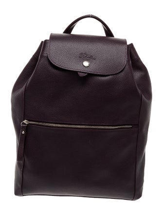 Longchamp Leather Backpack