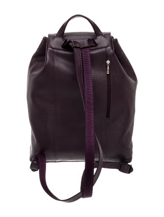Longchamp Leather Backpack