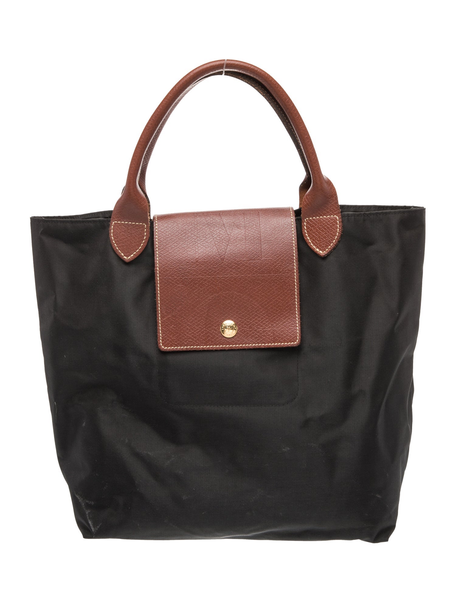 Longchamp Nylon Top Handle Bag Vintage