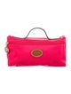 Longchamp Nylon red long champ cosmetic bag