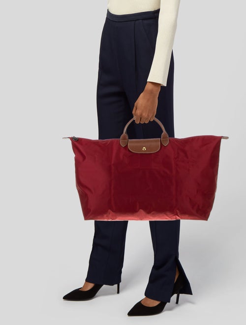 Longchamp Nylon Weekender Bag