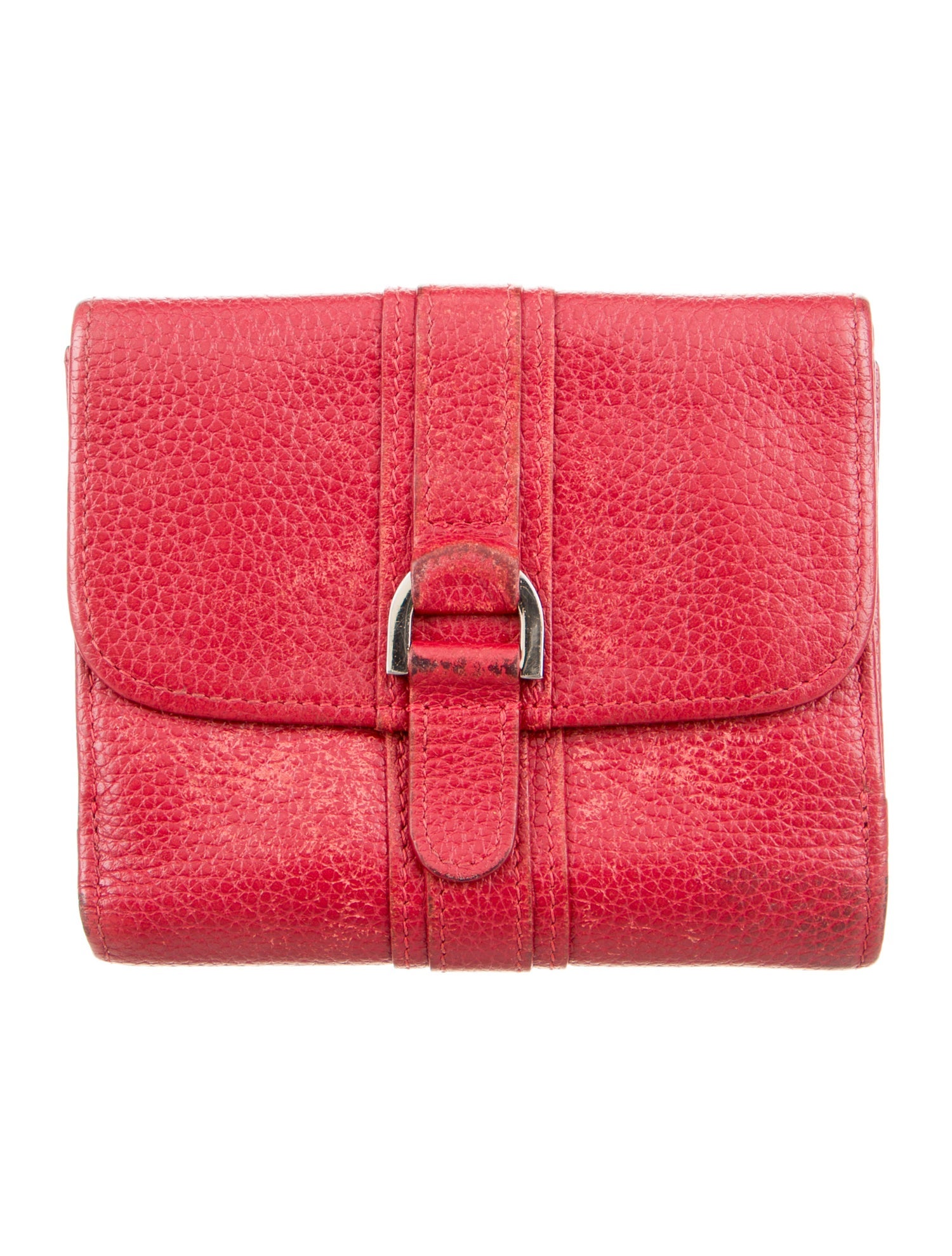 Longchamp Leather Compact Wallet