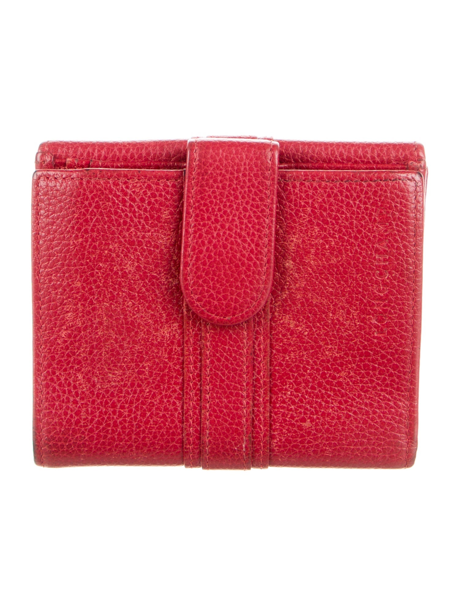 Longchamp Leather Compact Wallet