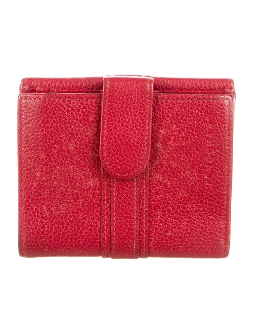 Longchamp Leather Compact Wallet