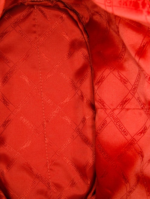 Longchamp Leather Bucket Bag