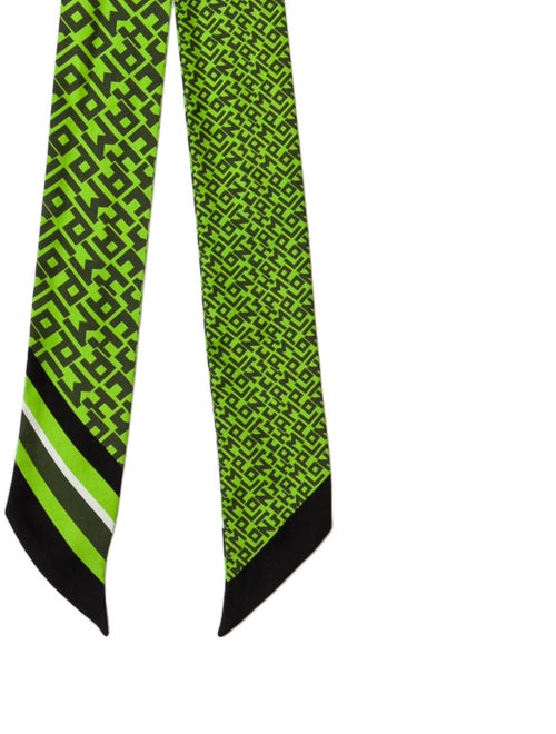 Longchamp Silk Printed Scarf