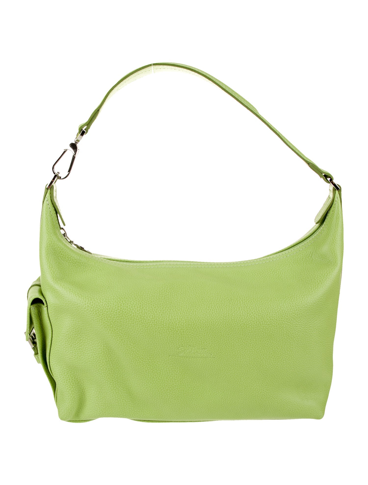 Longchamp Leather Top Handle Bag