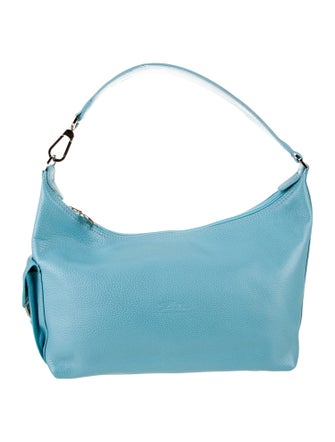 Longchamp Leather Top Handle Bag