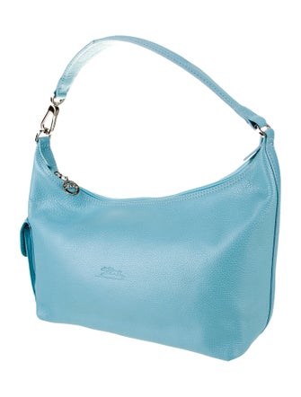 Longchamp Leather Top Handle Bag